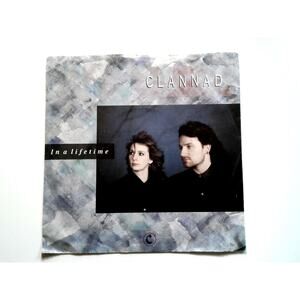 Clannad – In A Lifetime Vinyl Single 45 7" Record 1986 Folk Pop Rock RCA PB40535
